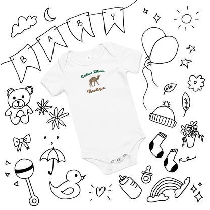 Camelus Embroidery Bodysuit