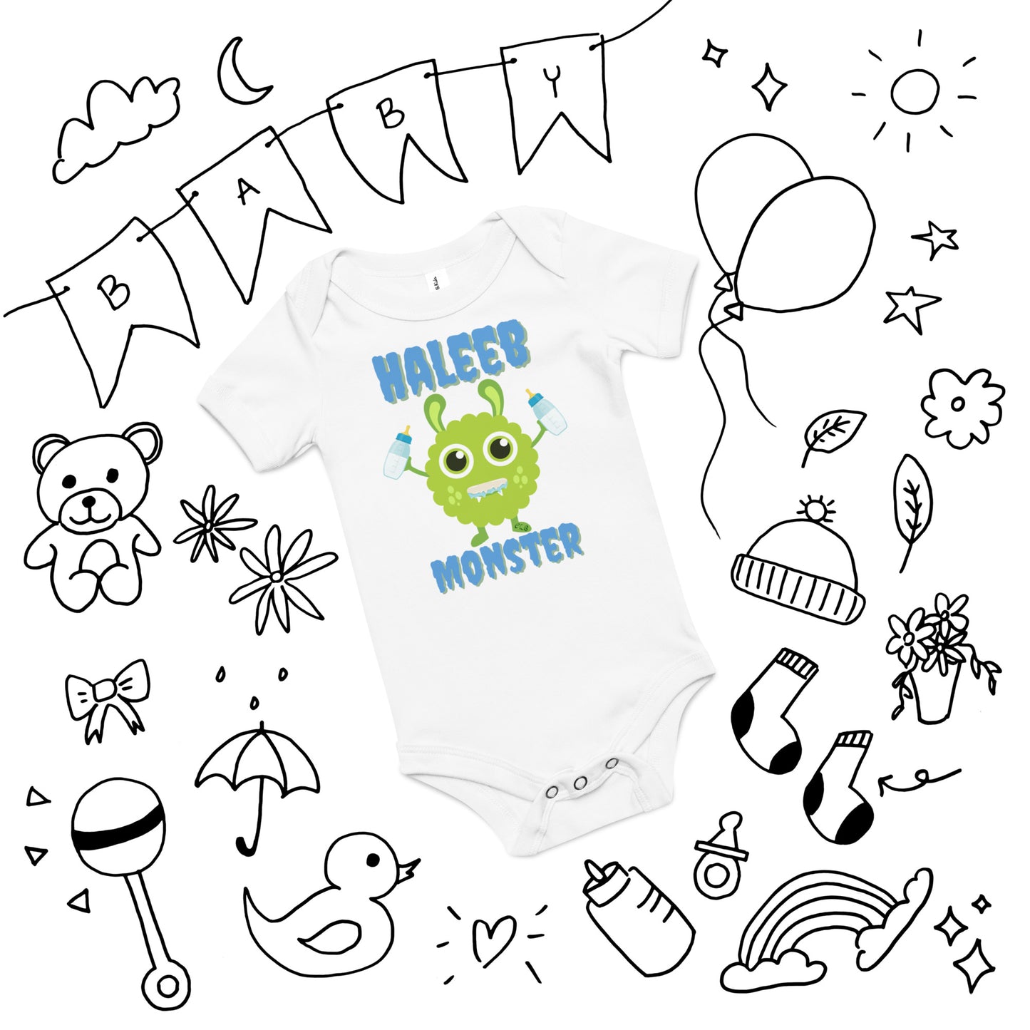 Haleeb Monster Bodysuit