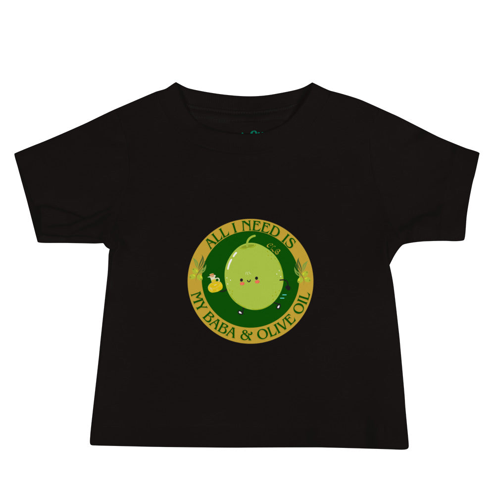 Olive Baba Baby T-Shirt