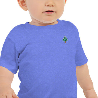 Cedar Embroidery Baby T-Shirt