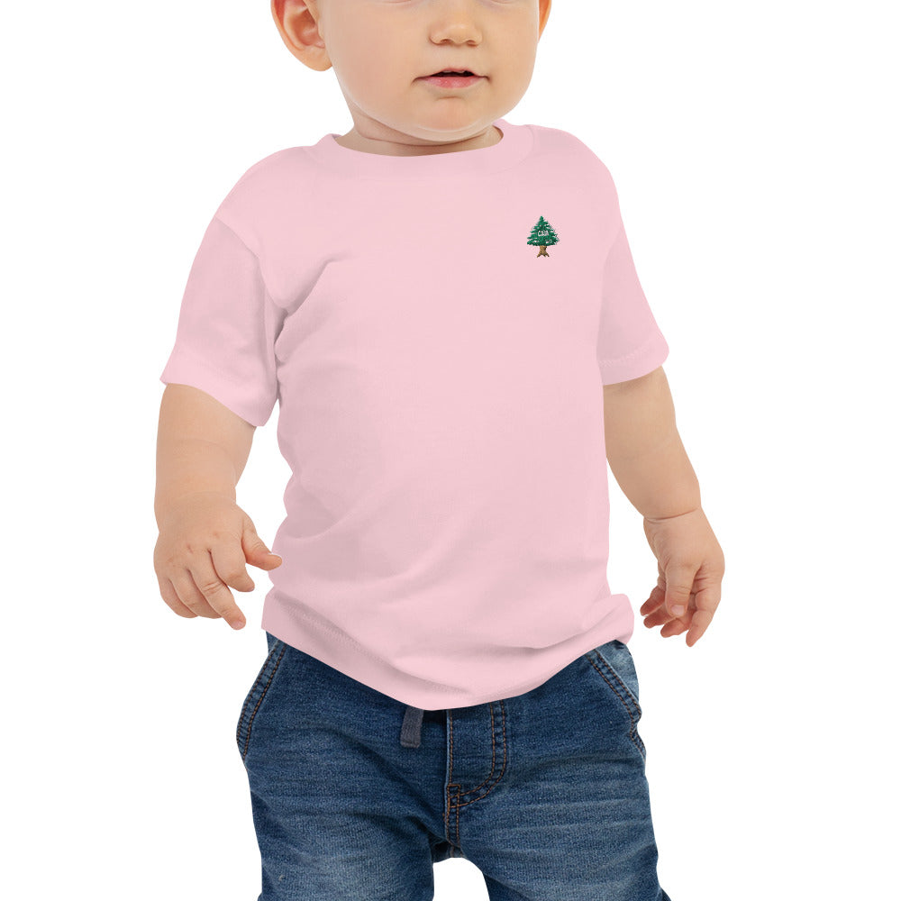 Cedar Embroidery Baby T-Shirt