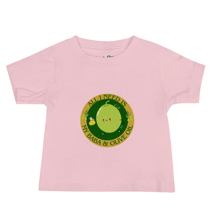 Olive Baba Baby T-Shirt