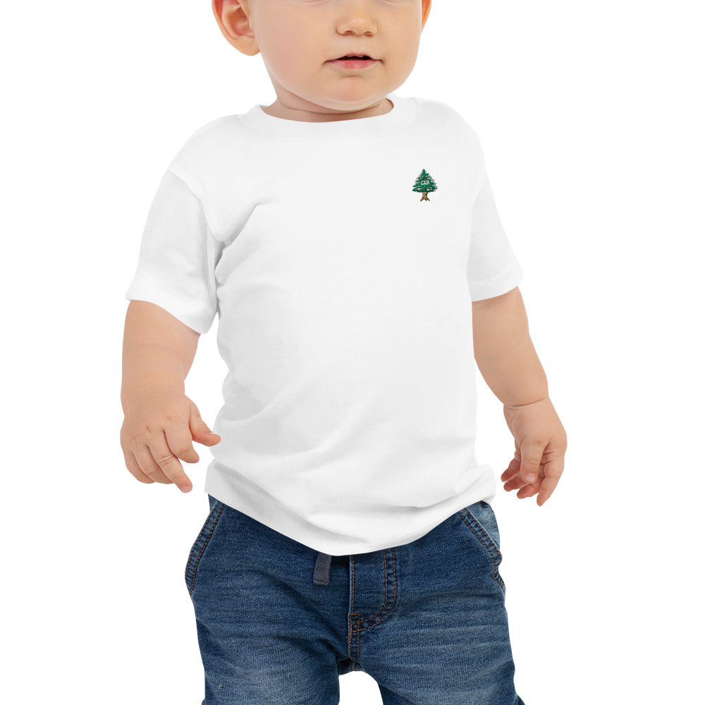 Cedar Embroidery Baby T-Shirt