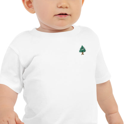 Cedar Embroidery Baby T-Shirt