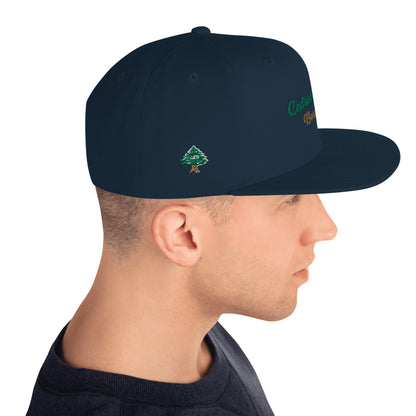 Script Flat Brim