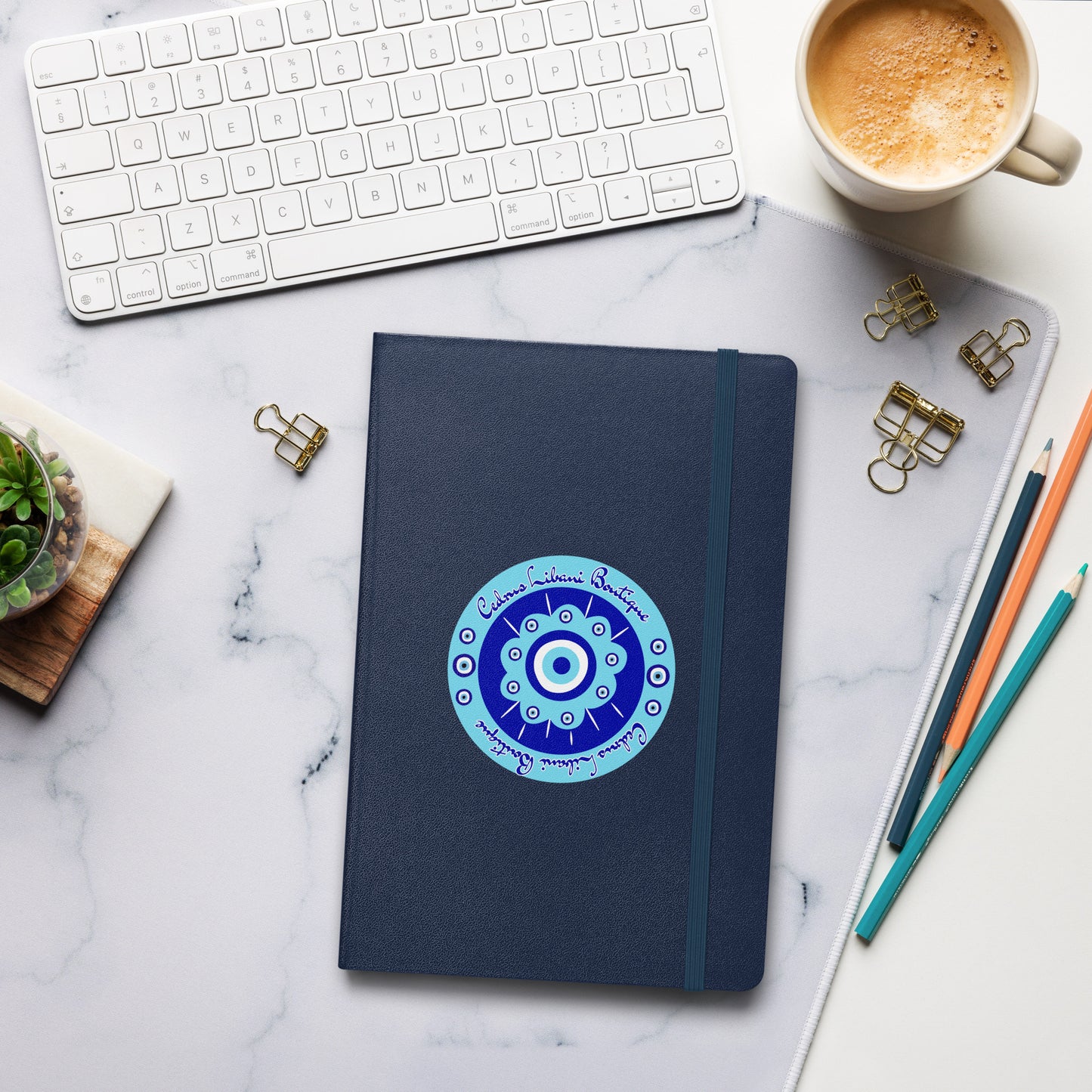 Hardcover Evil Eye Flower