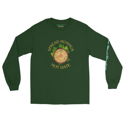 Hummus Spread Men's Long Sleeve