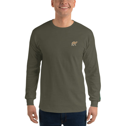 Camelus Embroidery Men's Long Sleeve