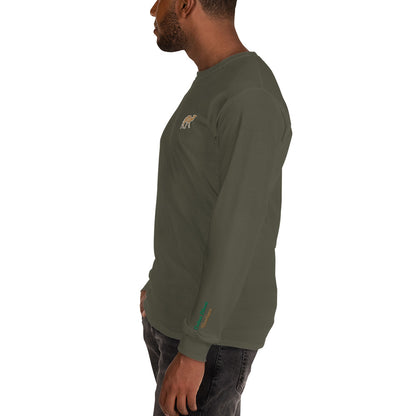 Camelus Embroidery Men's Long Sleeve