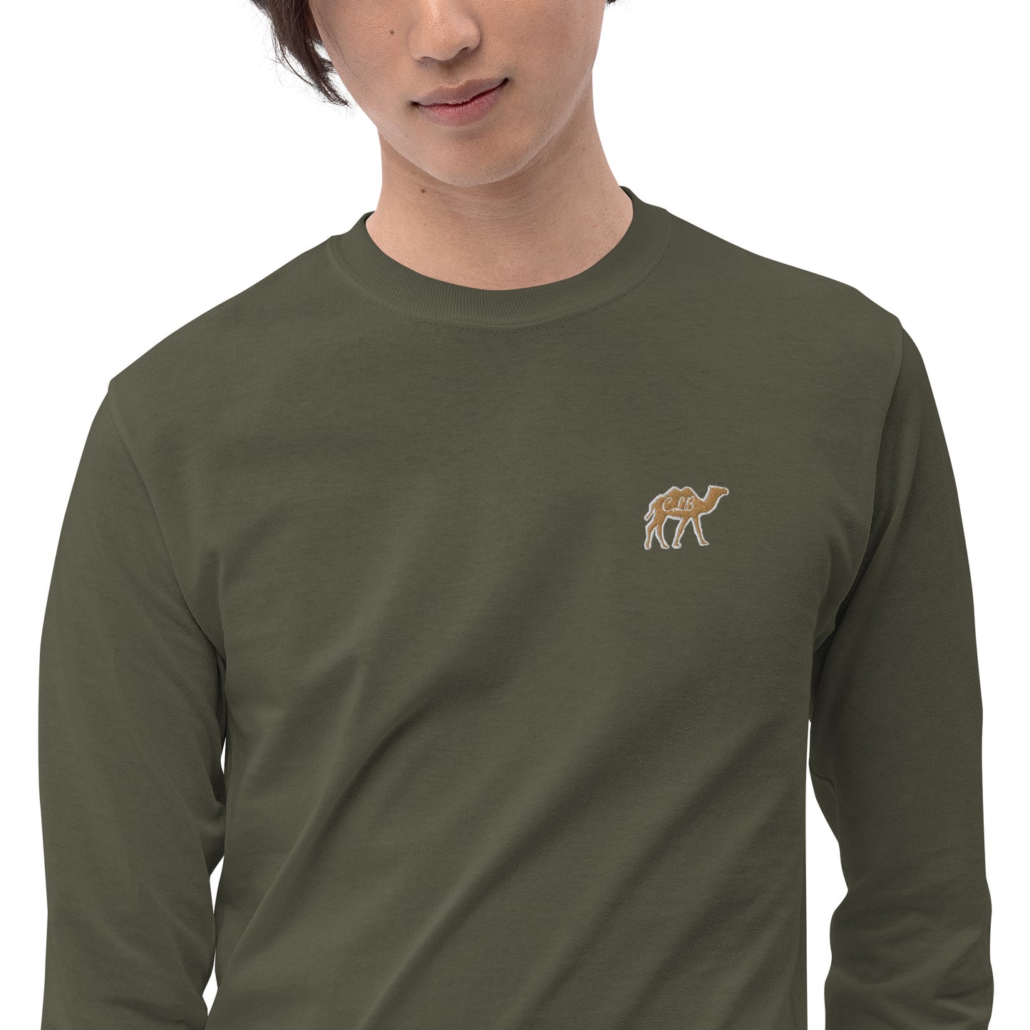 Camelus Embroidery Men's Long Sleeve