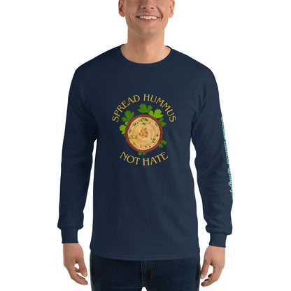 Hummus Spread Men's Long Sleeve