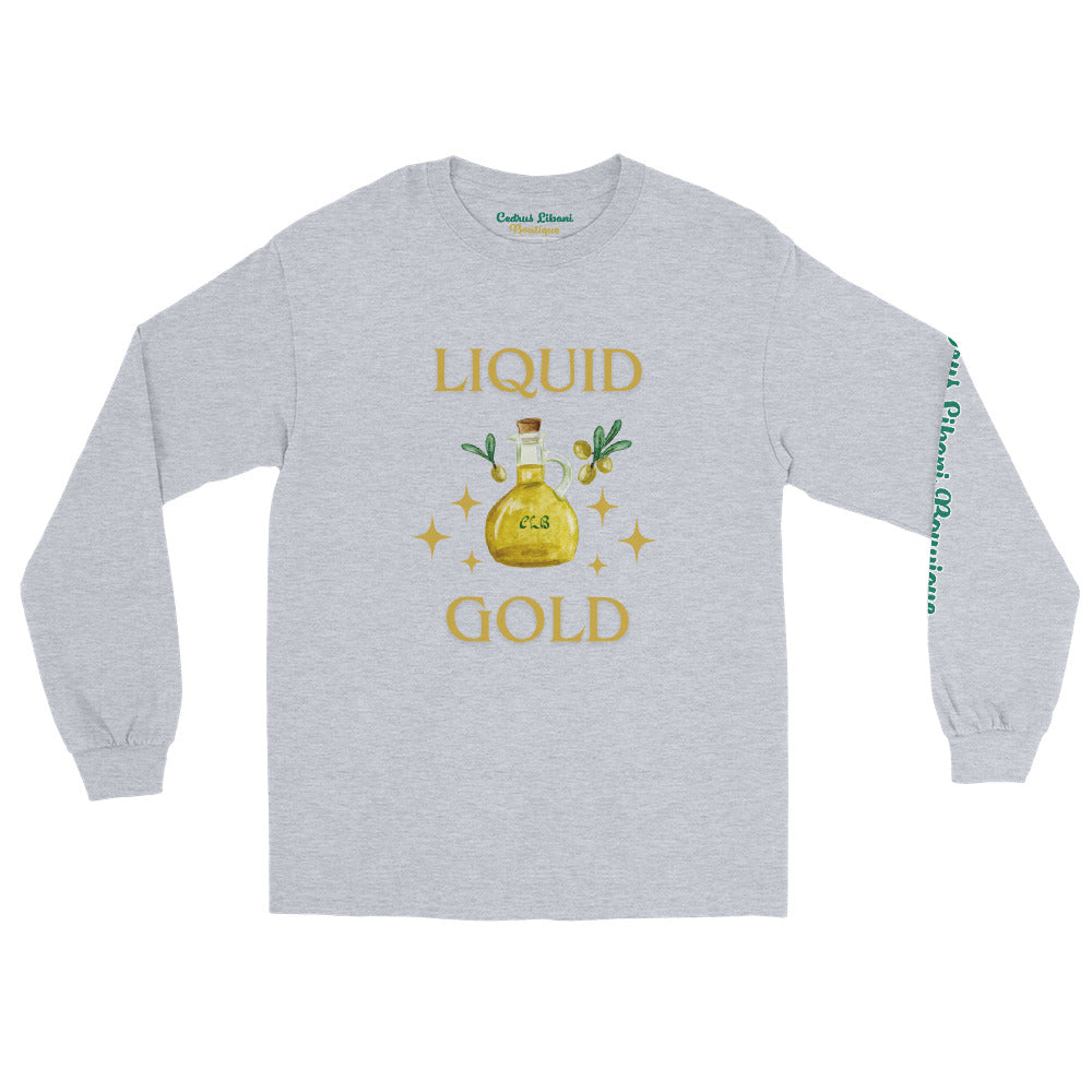 Liquid Gold Men's Long Sleeve