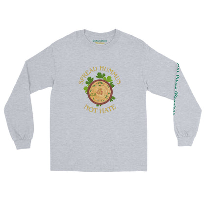 Hummus Spread Men's Long Sleeve