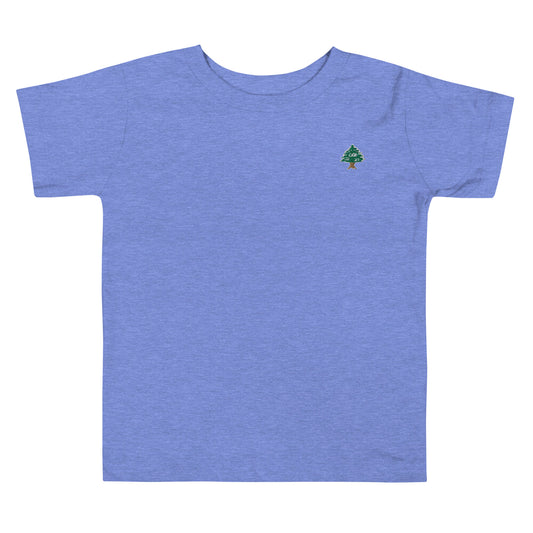 Cedar Embroidery Toddler T-Shirt