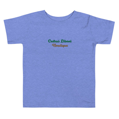 Script Embroidery Toddler T-Shirt