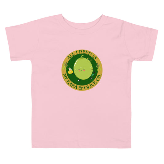 Olive Baba Toddler T-Shirt