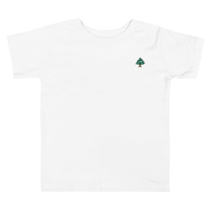 Cedar Embroidery Toddler T-Shirt