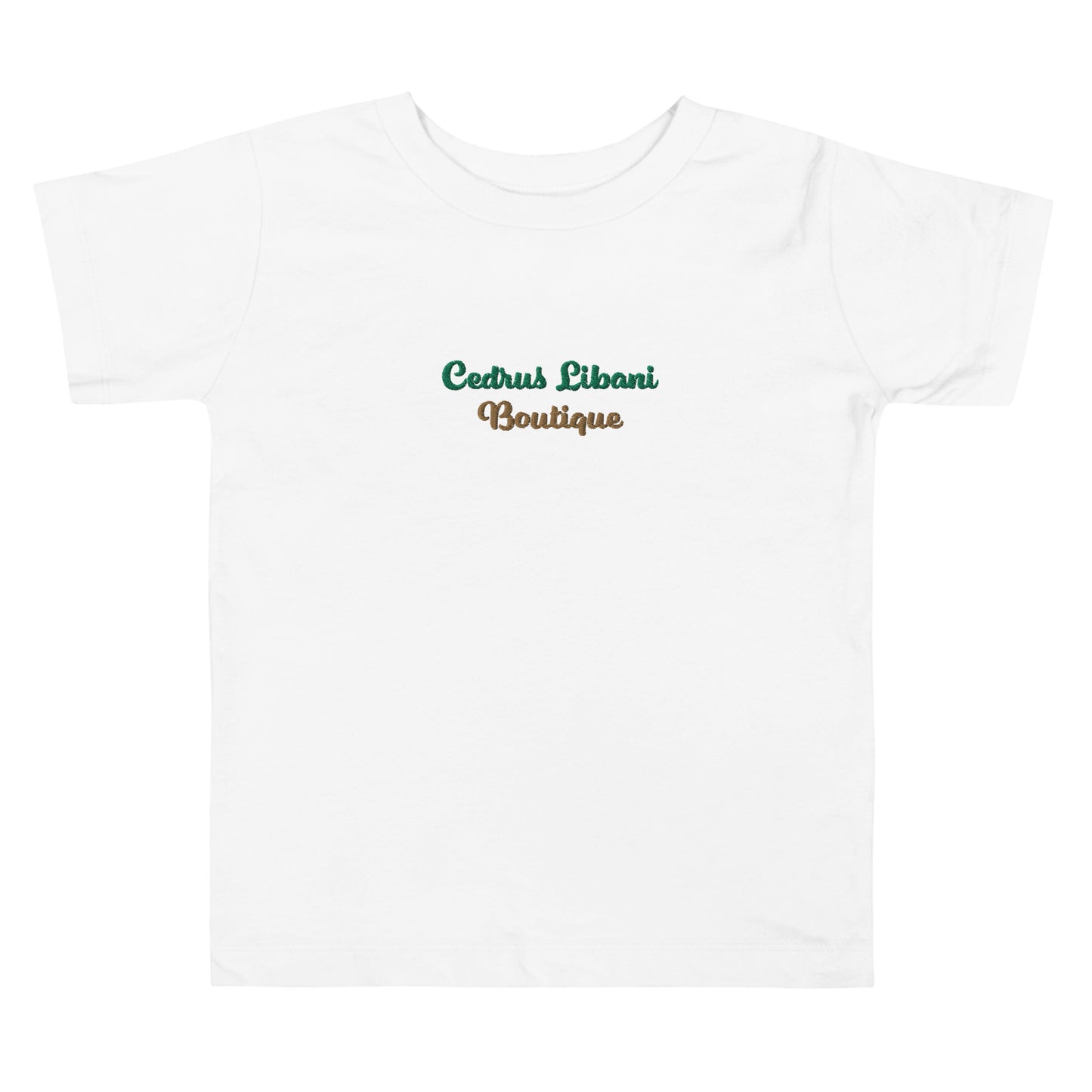 Script Embroidery Toddler T-Shirt