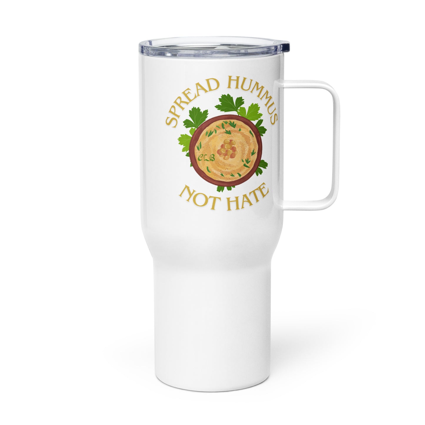 Hummus Spread Travel Mug