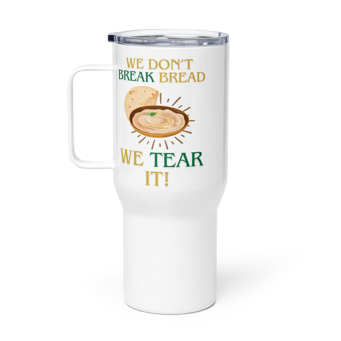 Hummus Pita Travel Mug