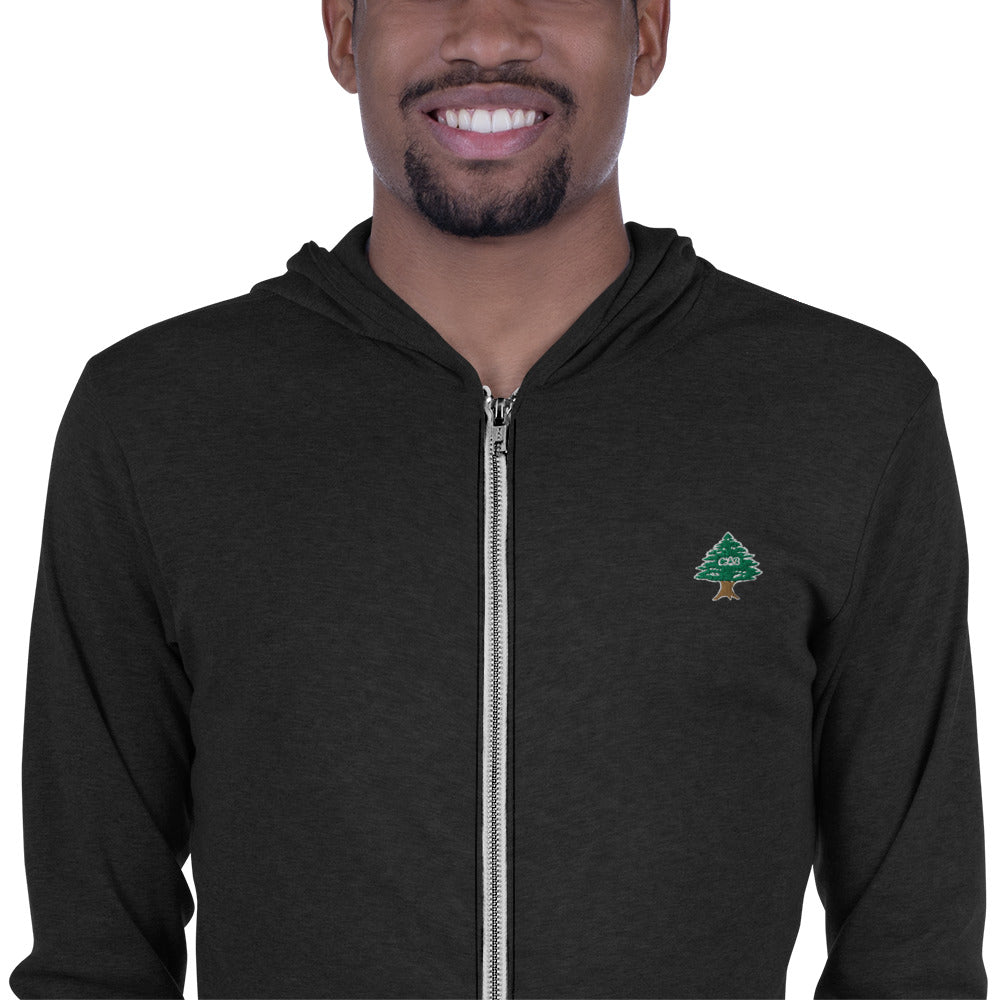 Cedar Zip Men's Hoodie