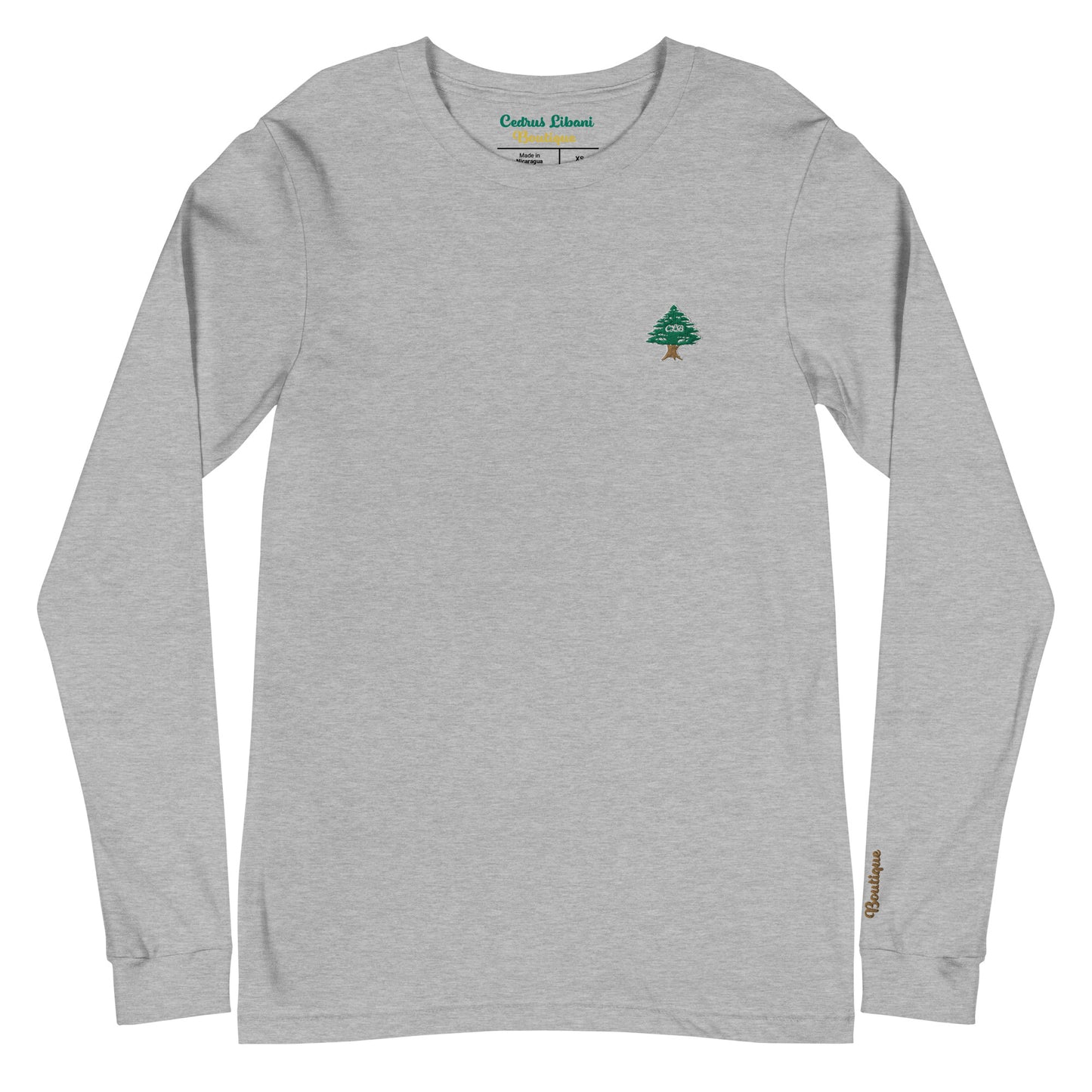 Cedar Embroidery Women's Long Sleeve