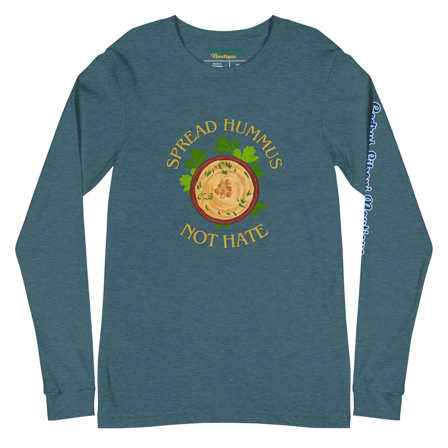 Hummus Spread Women's Long Sleeve