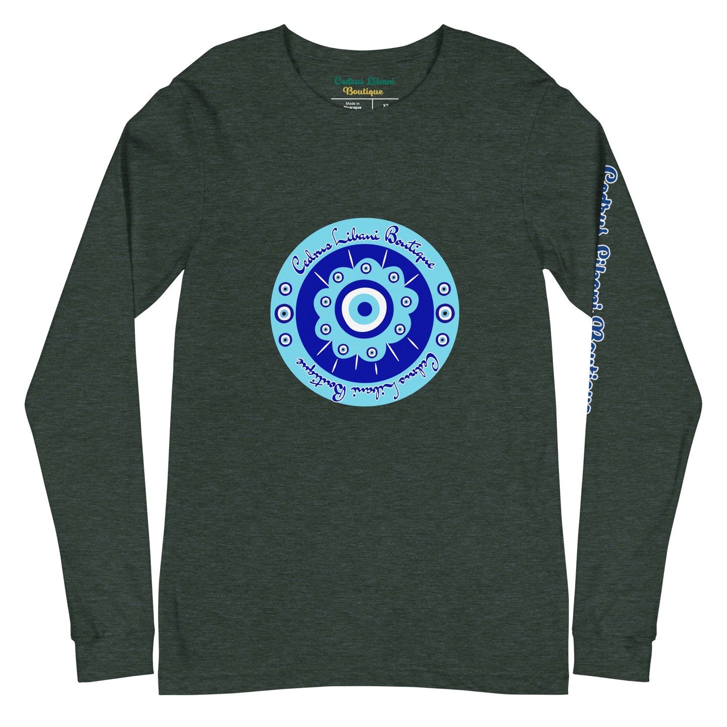 Evil Eye Flower Women's Long Sleeve