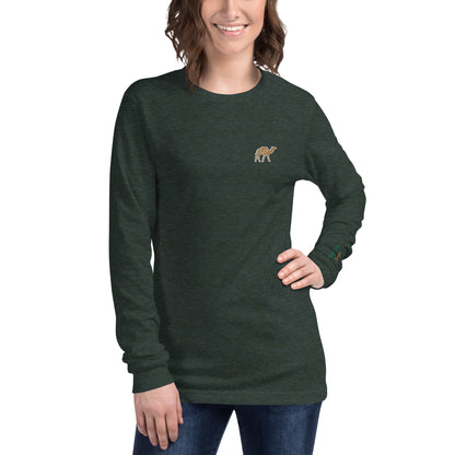 Camelus Embroidery Women's Long Sleeve