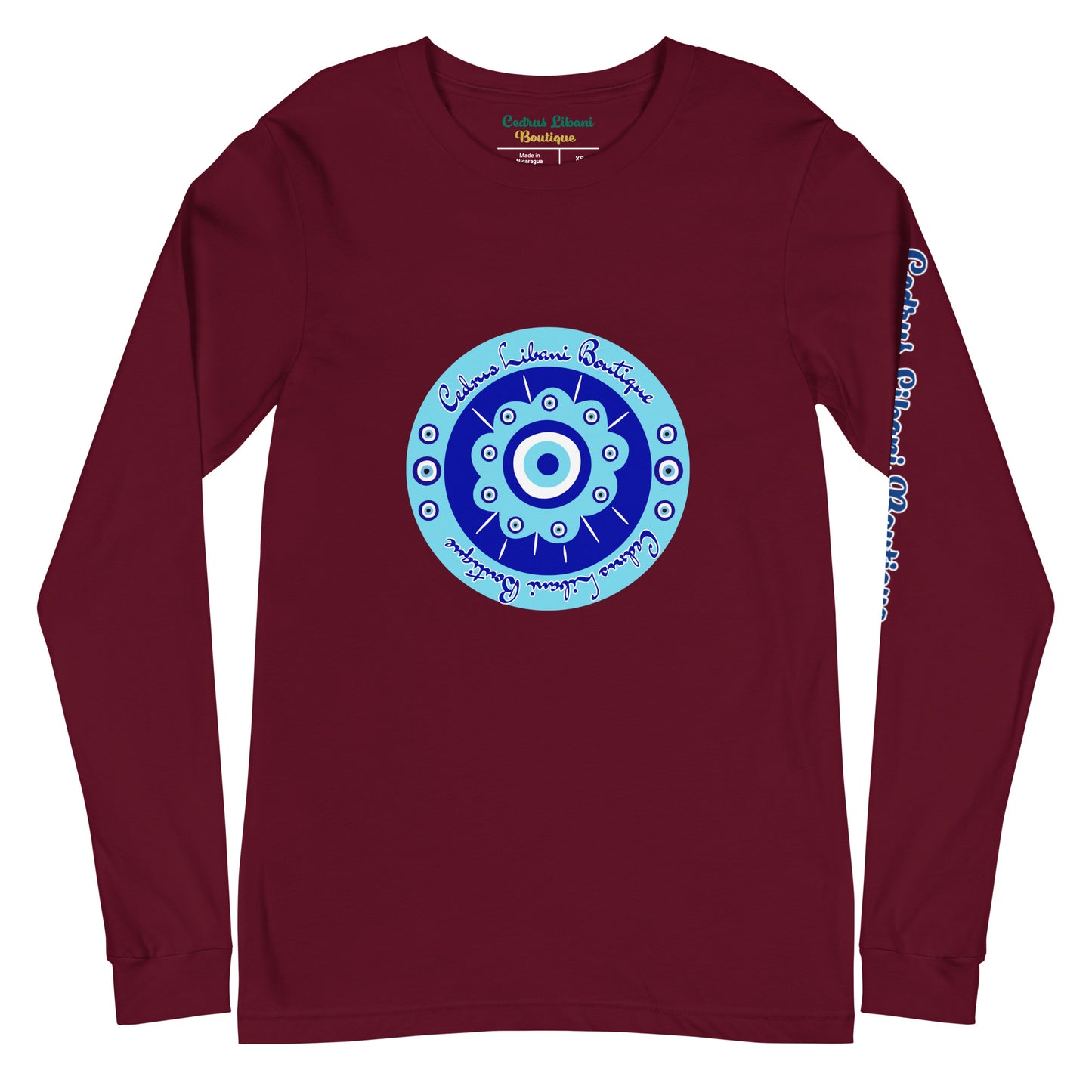 Evil Eye Flower Women's Long Sleeve