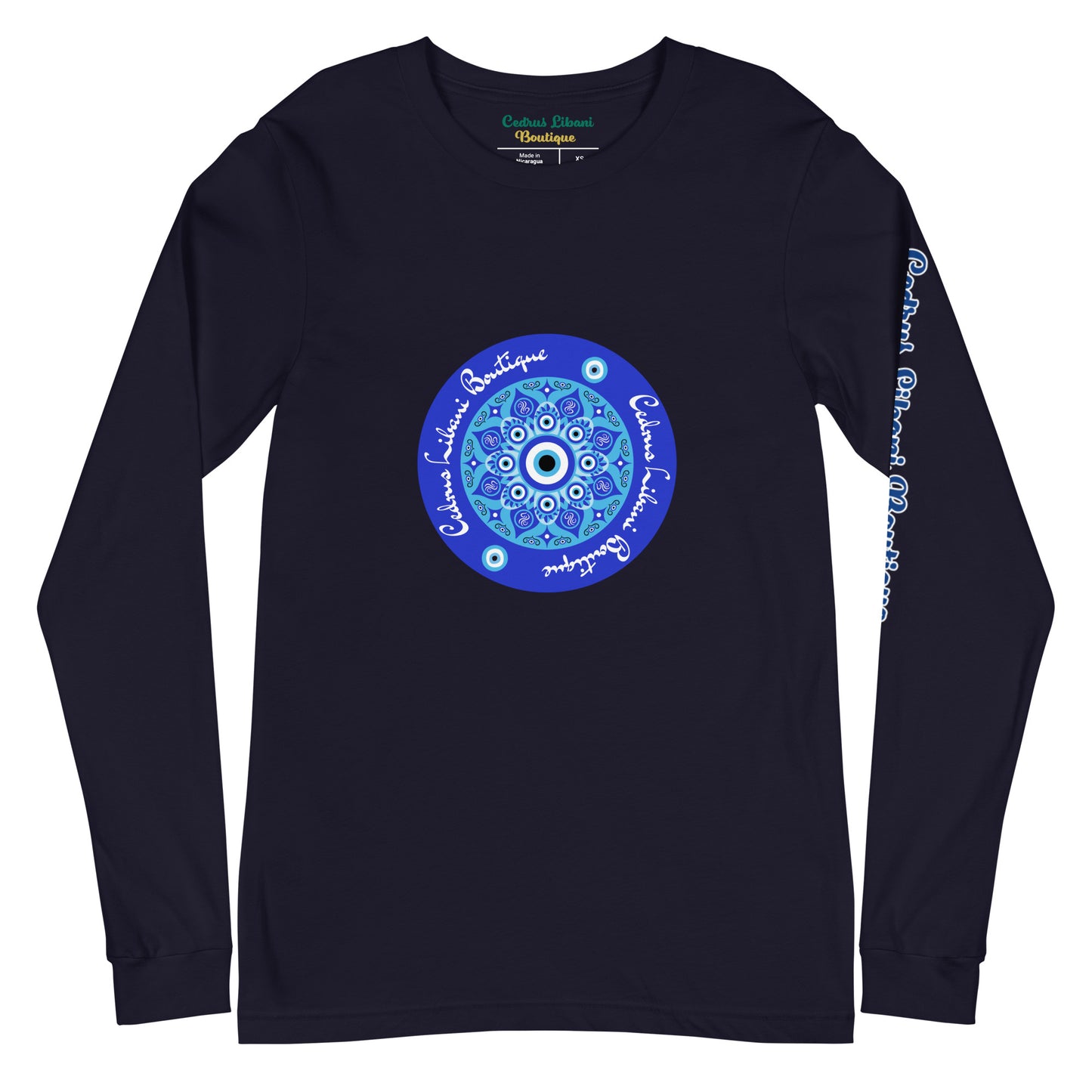 Evil Eye Mosaic Women's Long Sleeve