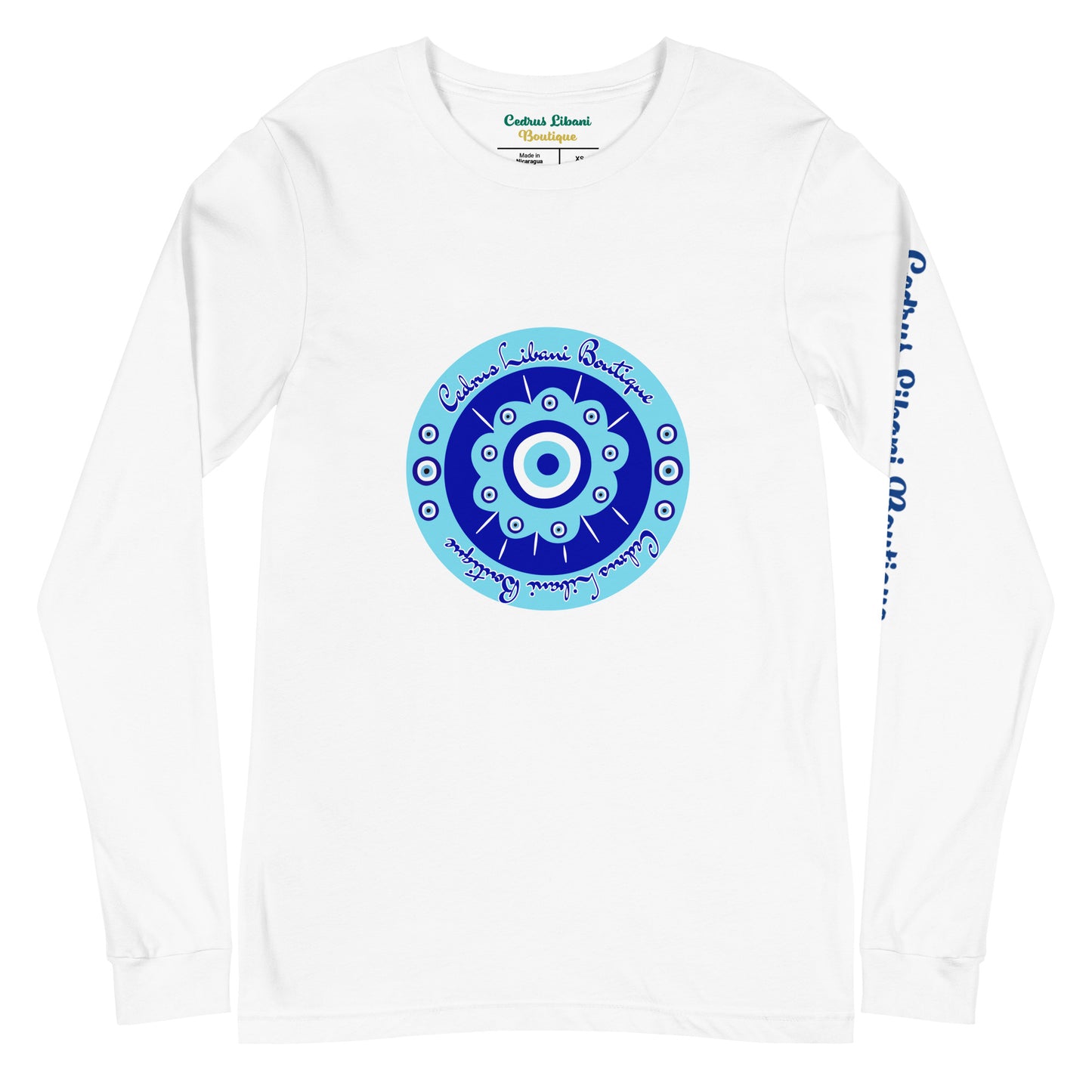 Evil Eye Flower Women's Long Sleeve