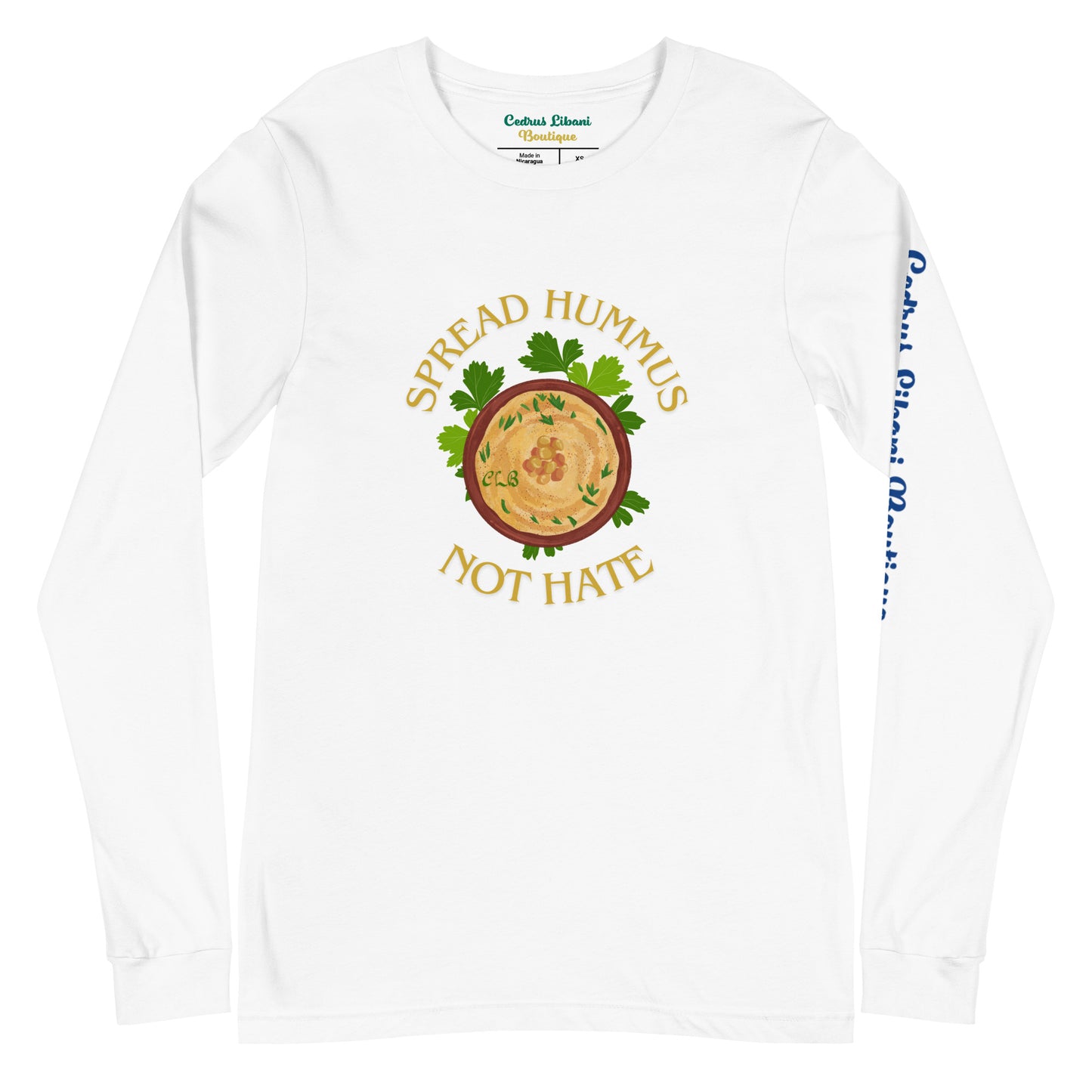 Hummus Spread Women's Long Sleeve