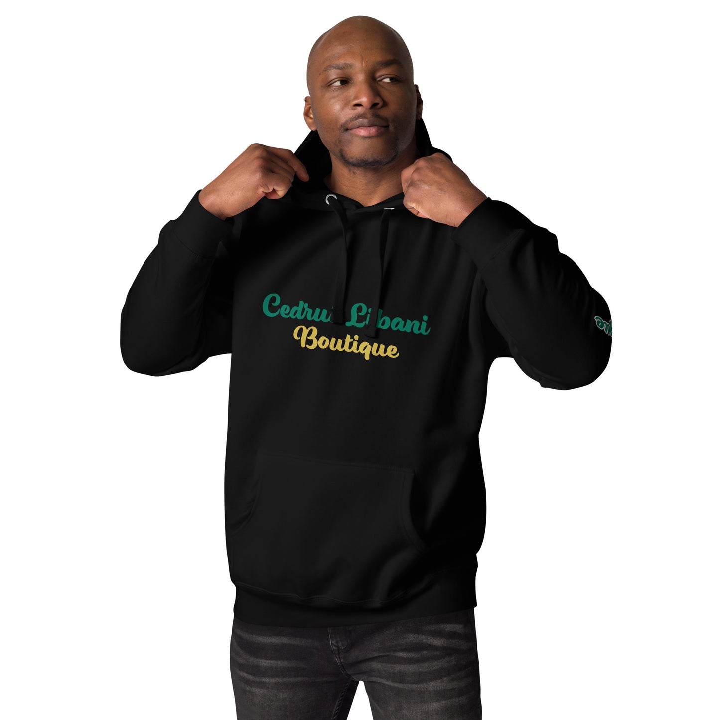 Graphic Script Men's Hoodie