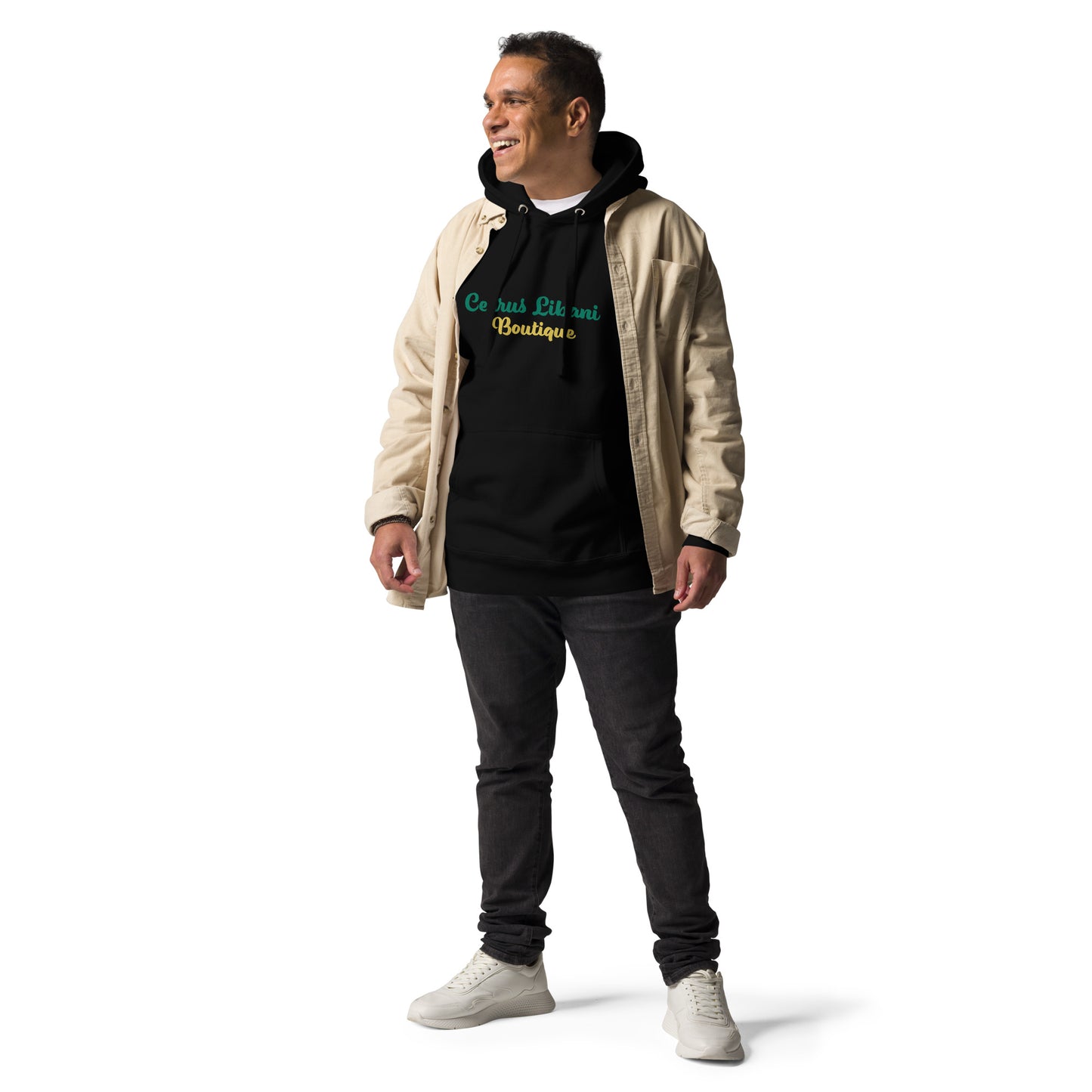 Graphic Script Men's Hoodie