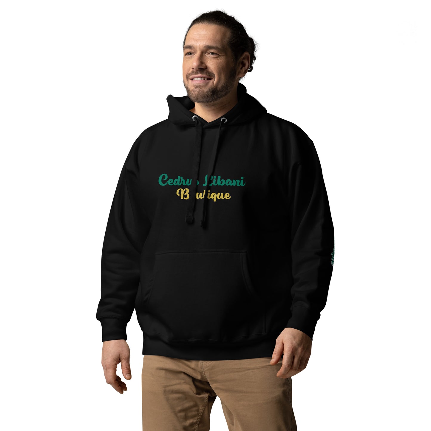 Graphic Script Men's Hoodie