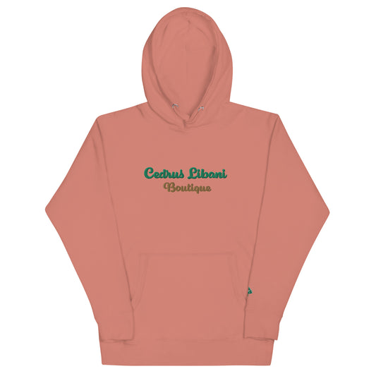 Script Embroidery Women's Hoodie