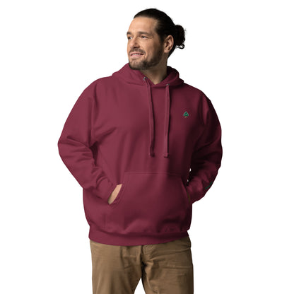 Cedar Embroidery Men's Hoodie