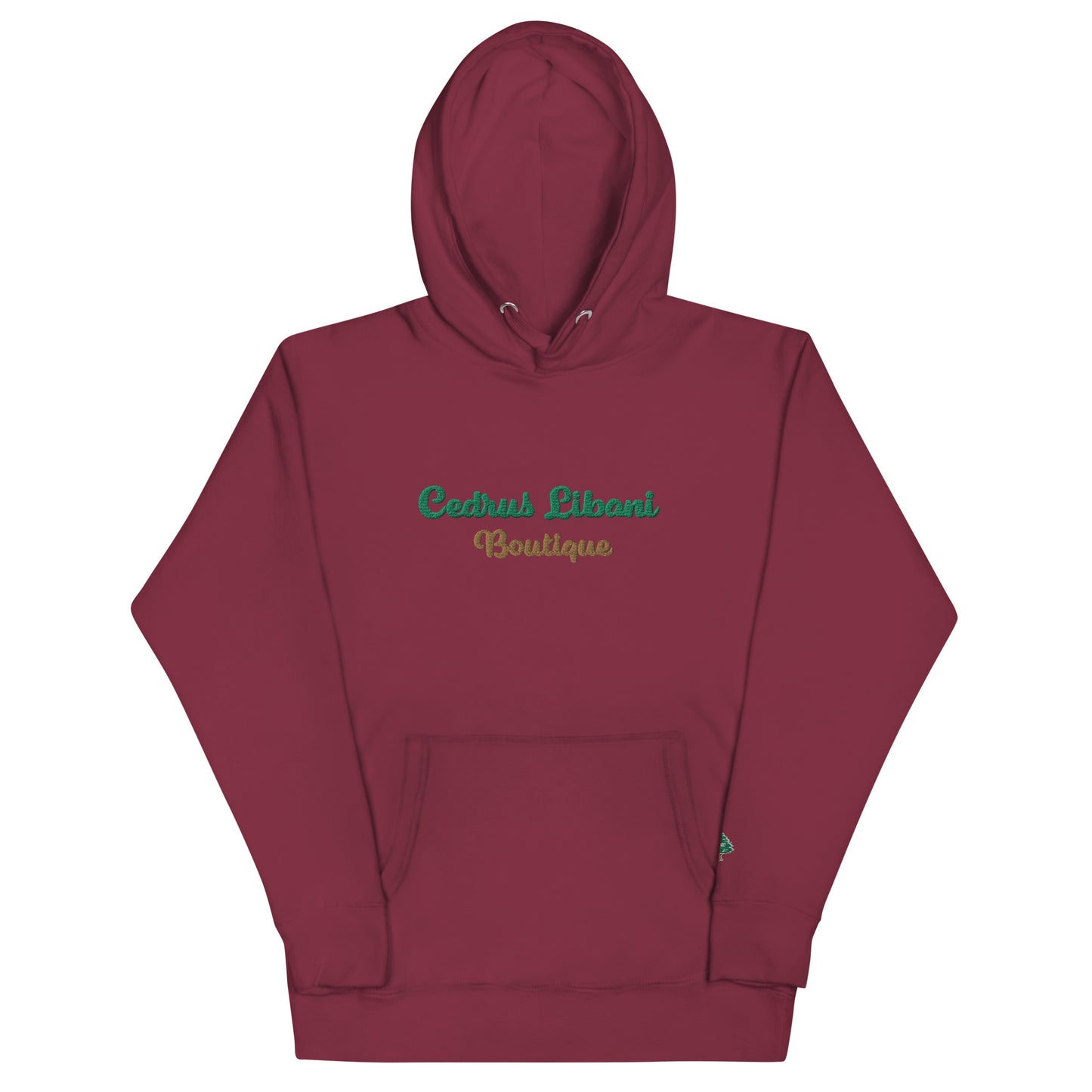 Script Embroidery Women's Hoodie