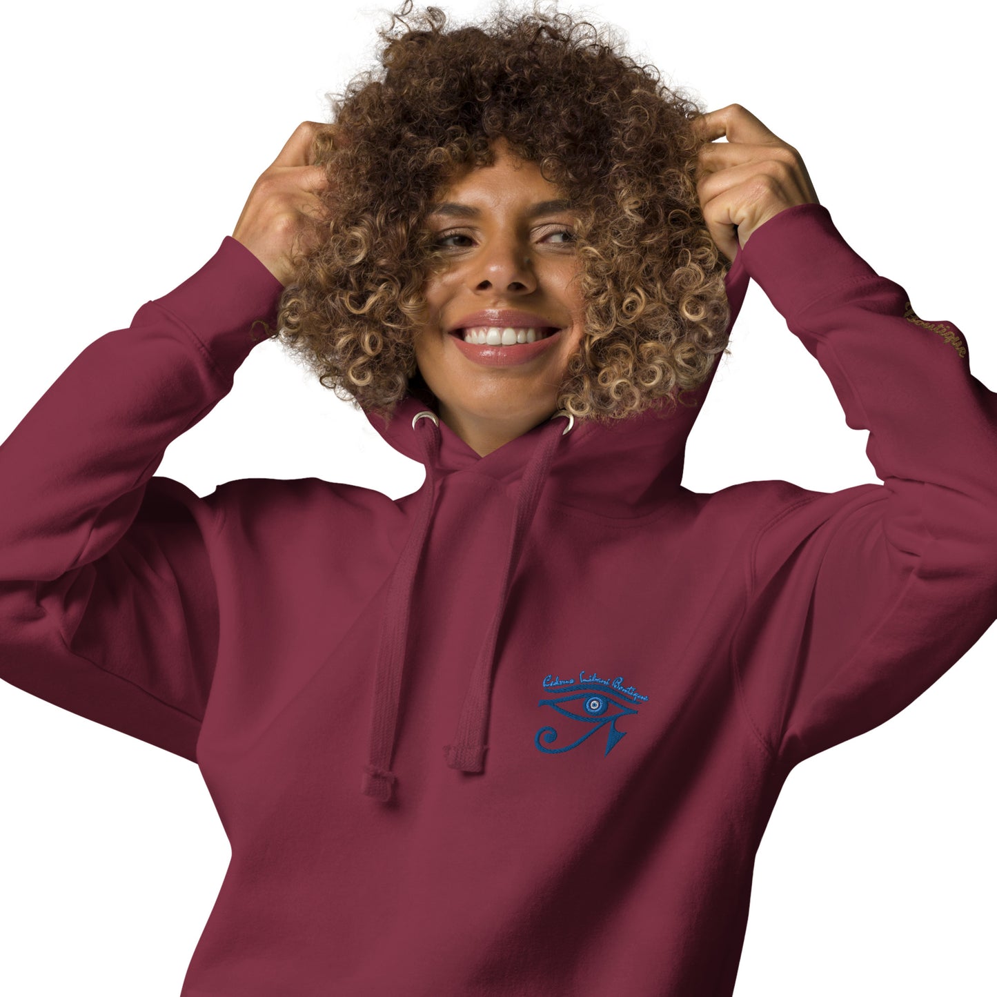 Horus Embroidery Women's Hoodie