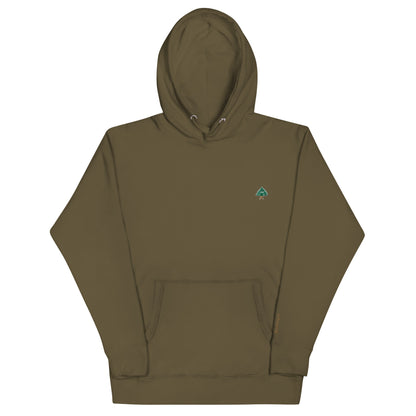 Cedar Embroidery Men's Hoodie