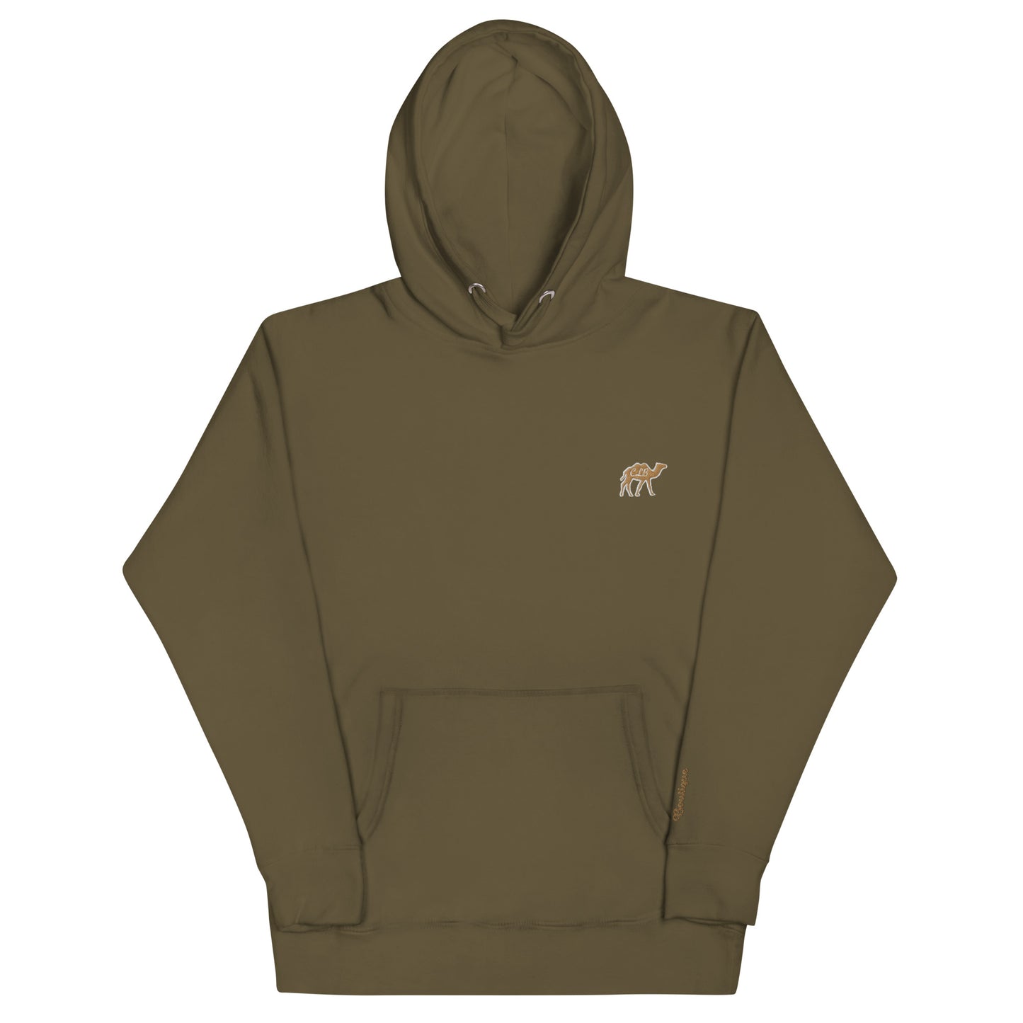 Camelus Embroidery Men's Hoodie