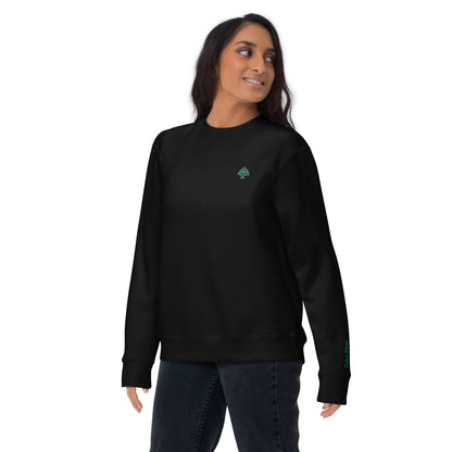 Cedar Embroidery Women's Sweatshirt