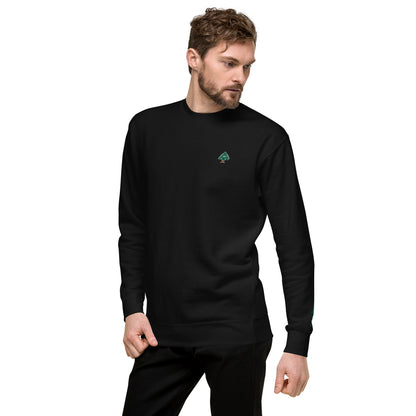 Cedar Embroidery Men's Sweatshirt