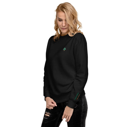 Cedar Embroidery Women's Sweatshirt