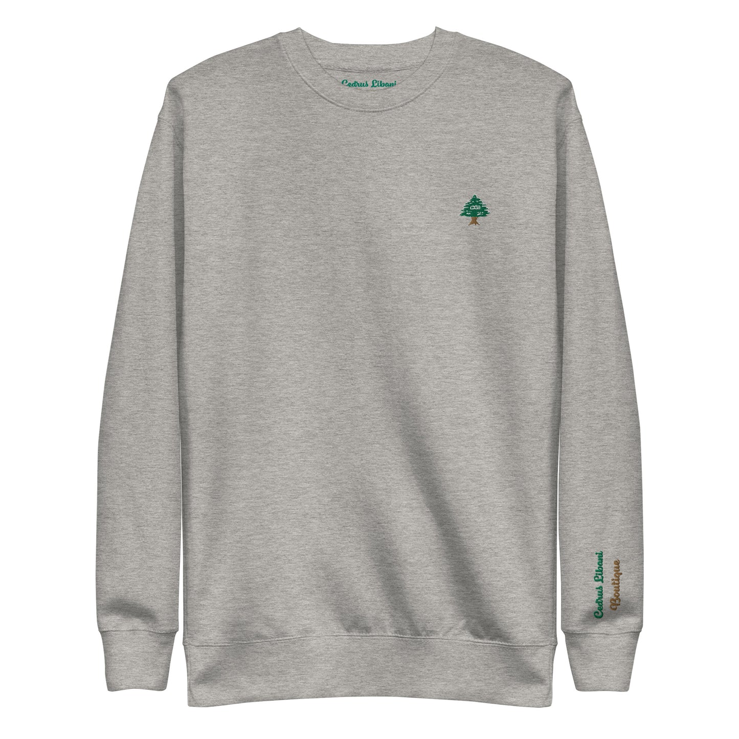 Cedar Embroidery Men's Sweatshirt