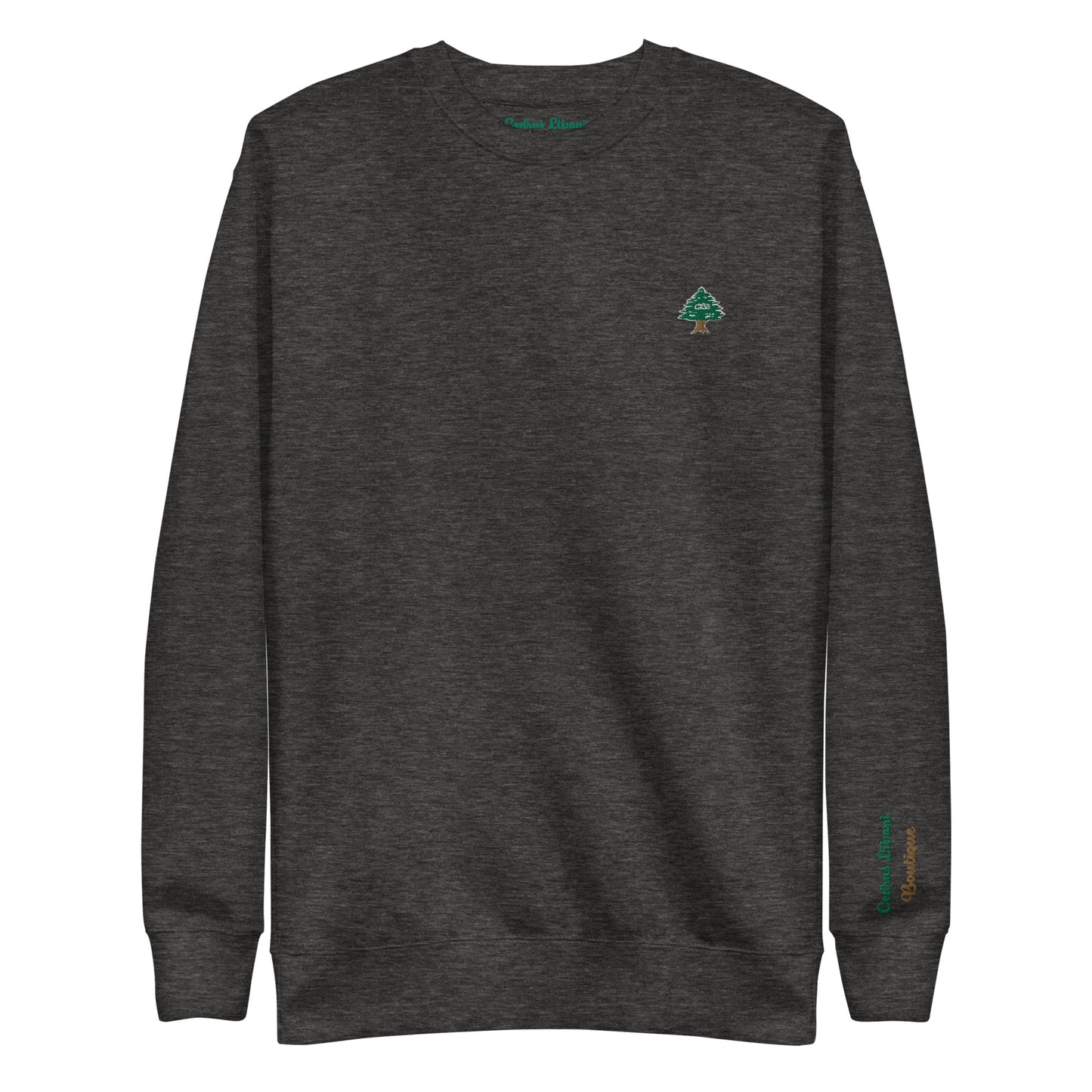 Cedar Embroidery Men's Sweatshirt