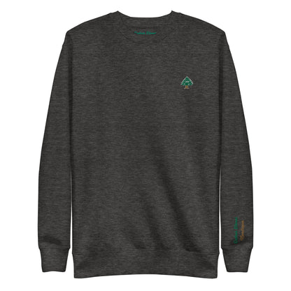 Cedar Embroidery Men's Sweatshirt