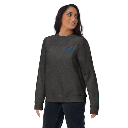 Horus Embroidery Women's Sweatshirt