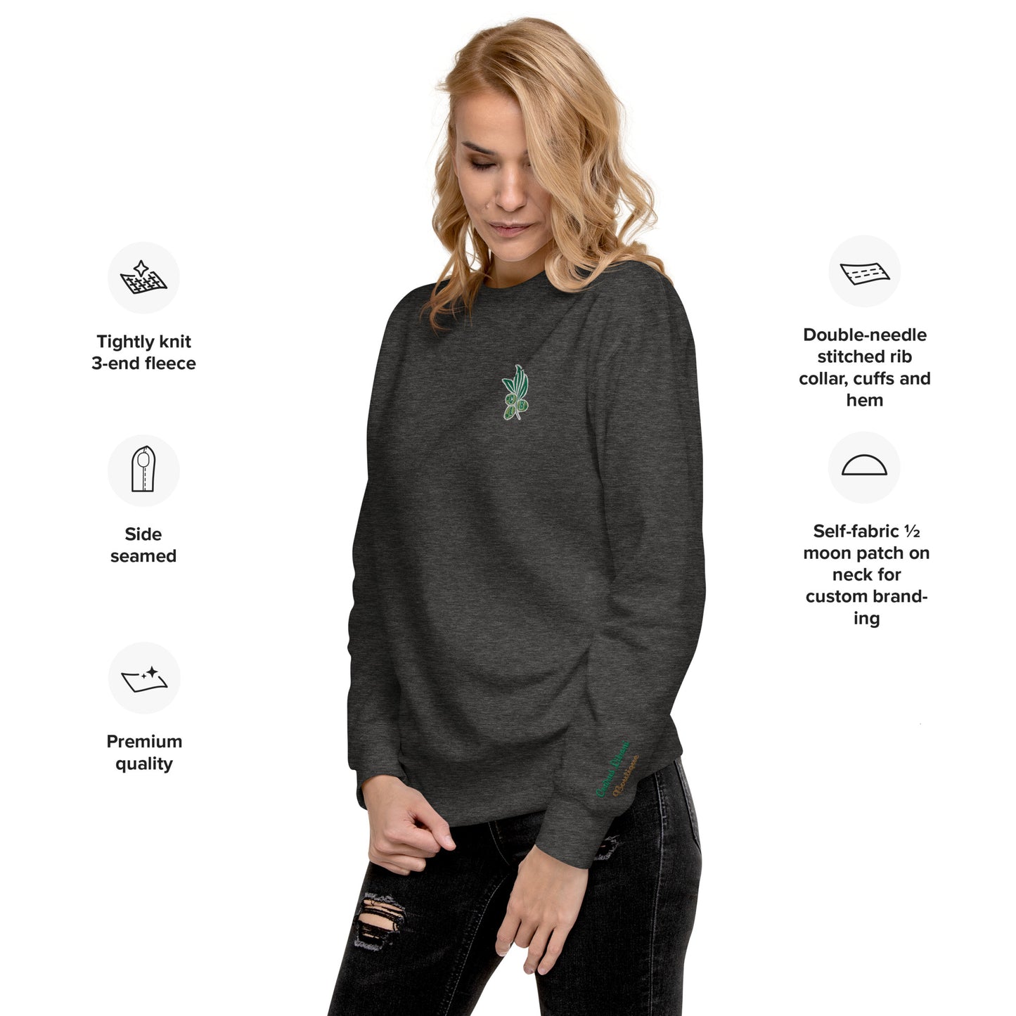 Zaytun Embroidery Women's Sweatshirt